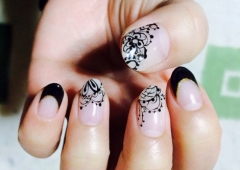 ブラックレース♡