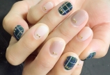 グリーンのタータンチェック♡