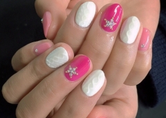 ピンクとニット♡