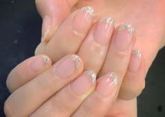 ラメフレンチ♡