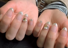 ラメフレンチ♡