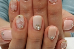 whiteflower nail!!