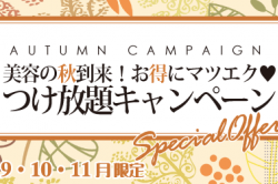 つけ放題キャンペーンも残り10日!!!