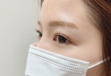 ナチュラルでかわいいまつげカールと美眉♪