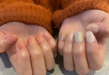 左右非対称ネイル♡予約空き状況