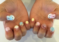 ツムツム♡ドナルド&デイジーネイル♡