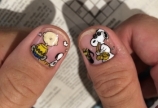 スヌーピーネイル♡